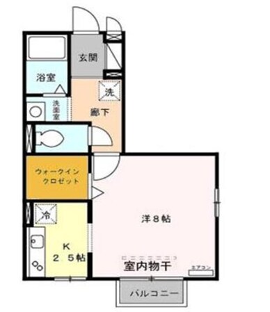 プランドールの物件間取画像